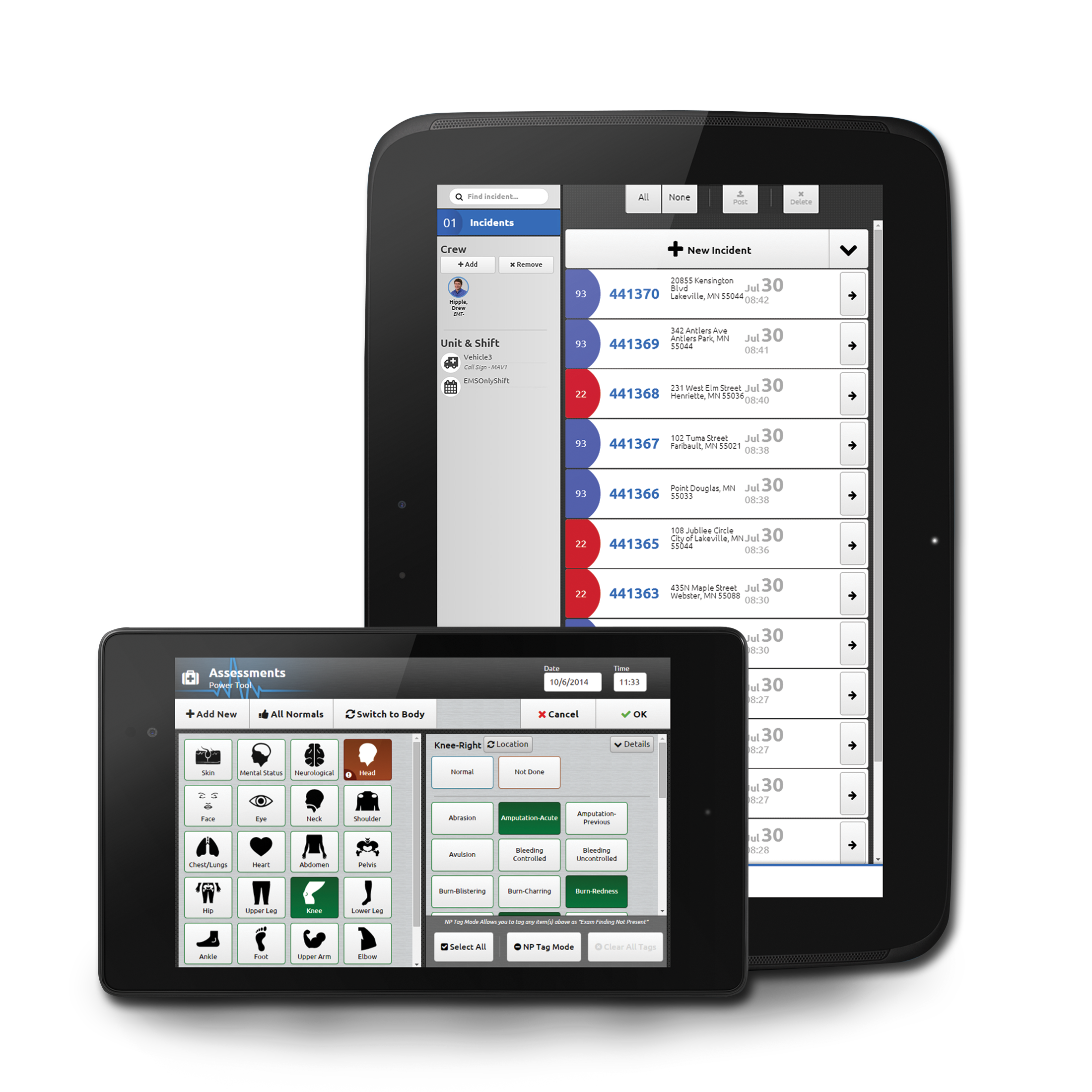 screenshot of ImageTrend Elite for EMS